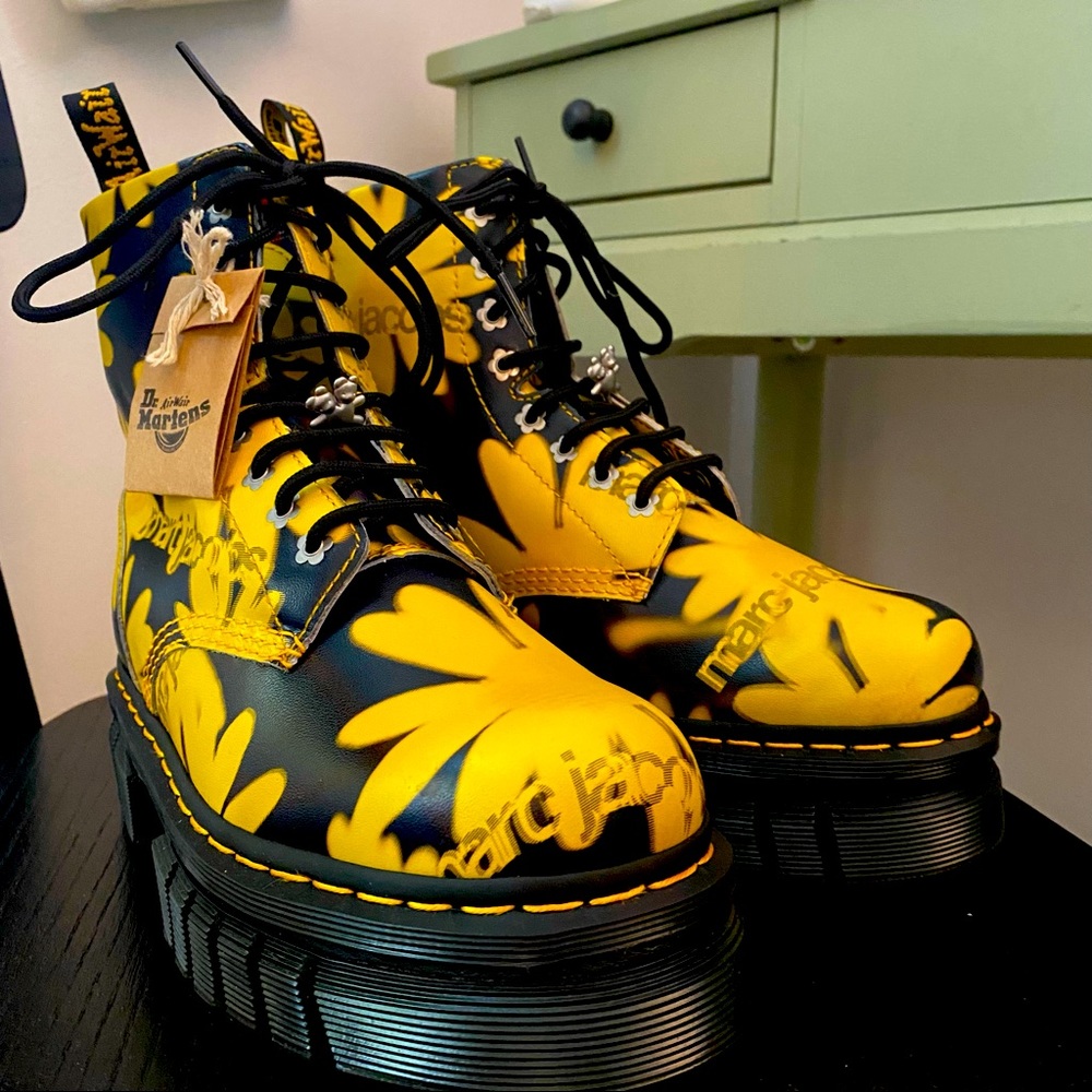 Marc Jacobs Heaven x dr martens platform boots